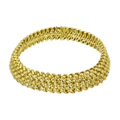 Vintage Tiffany & Co. "Vannerie" Basket Weave Necklace
