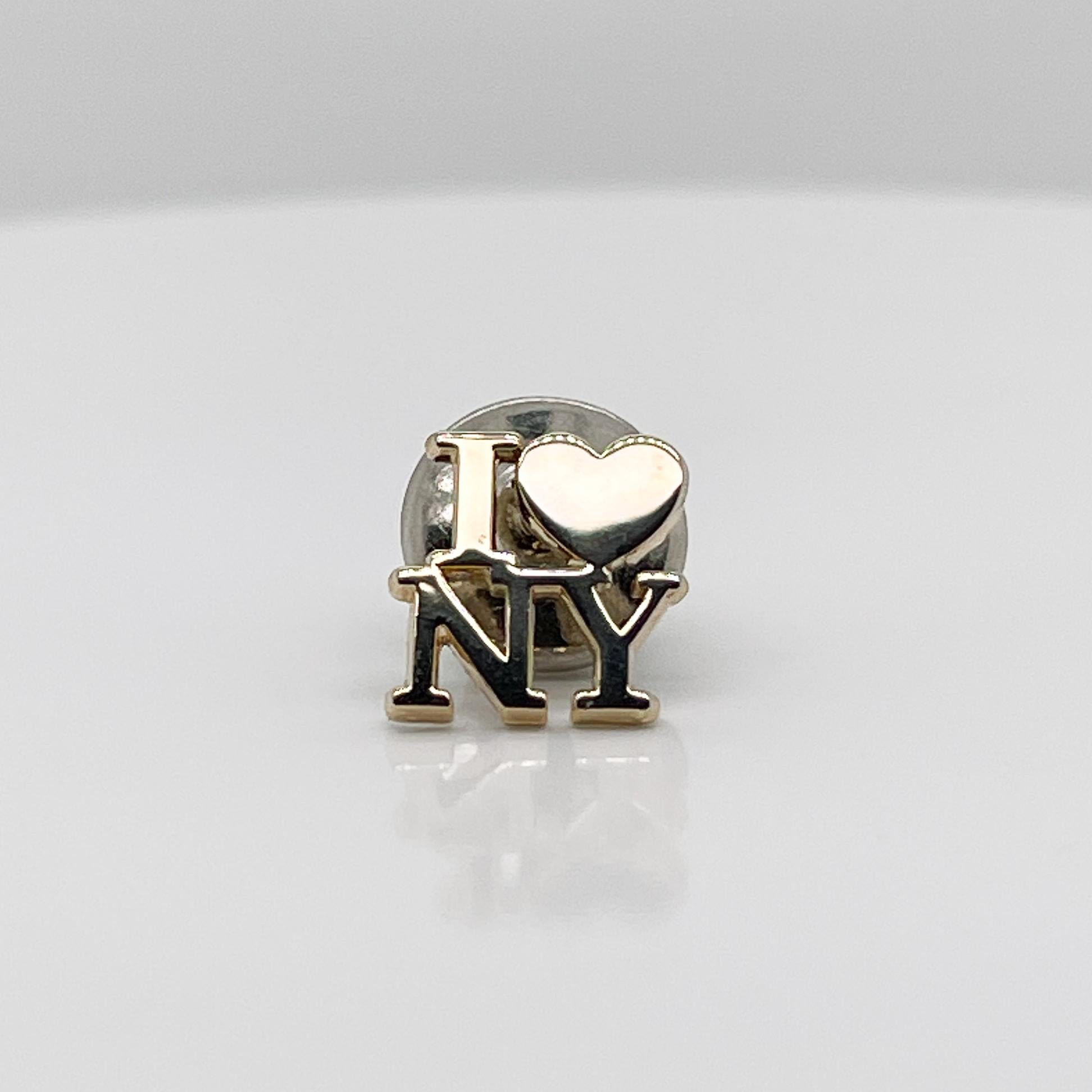 i love new york pin