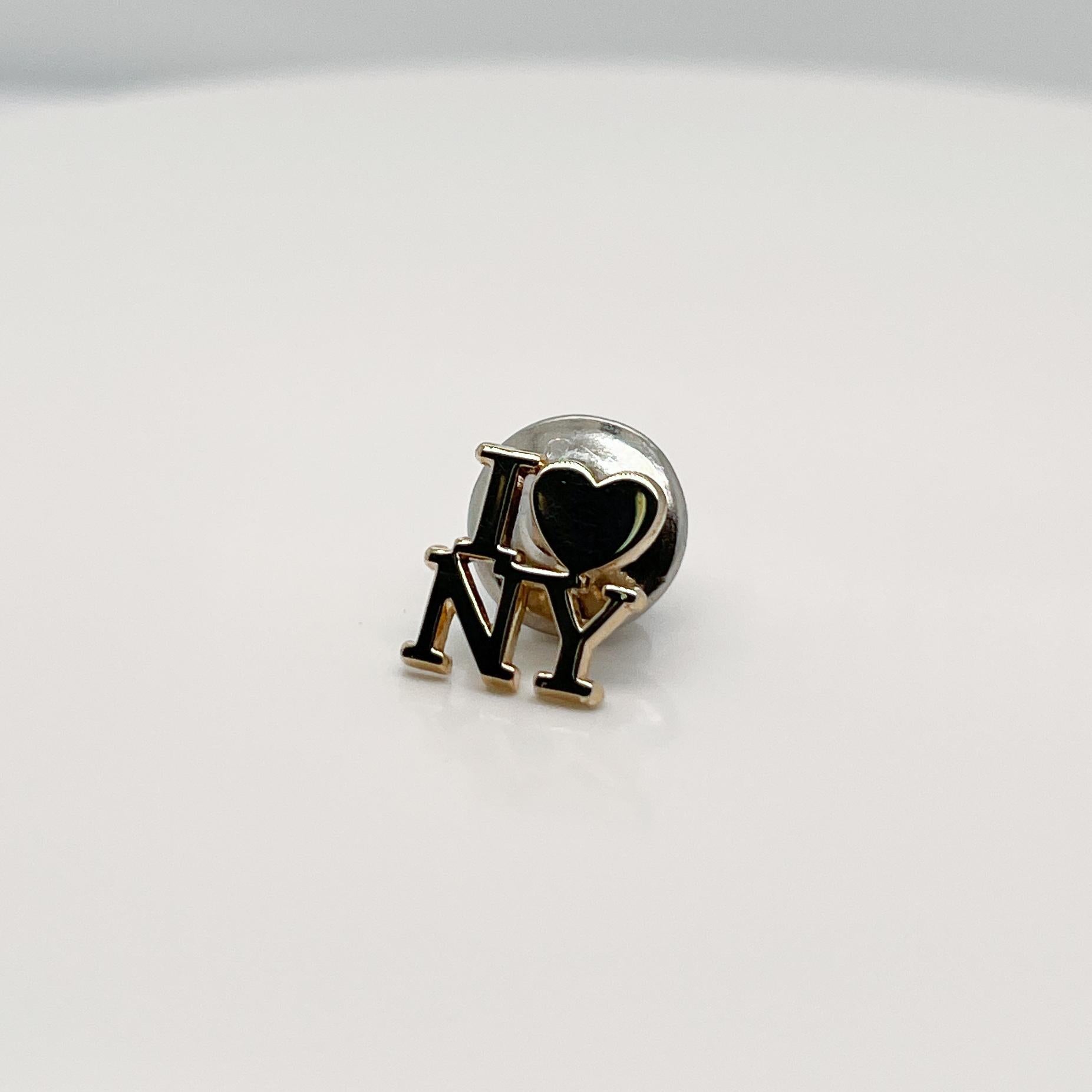 i love ny pin