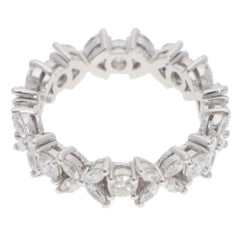 Vintage Tiffany & Co. Victoria Diamond Eternity Ring in Platinum