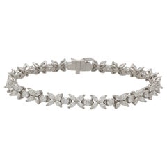 Vintage Tiffany & Co. Victoria Mixed Cluster Diamond Bracelet