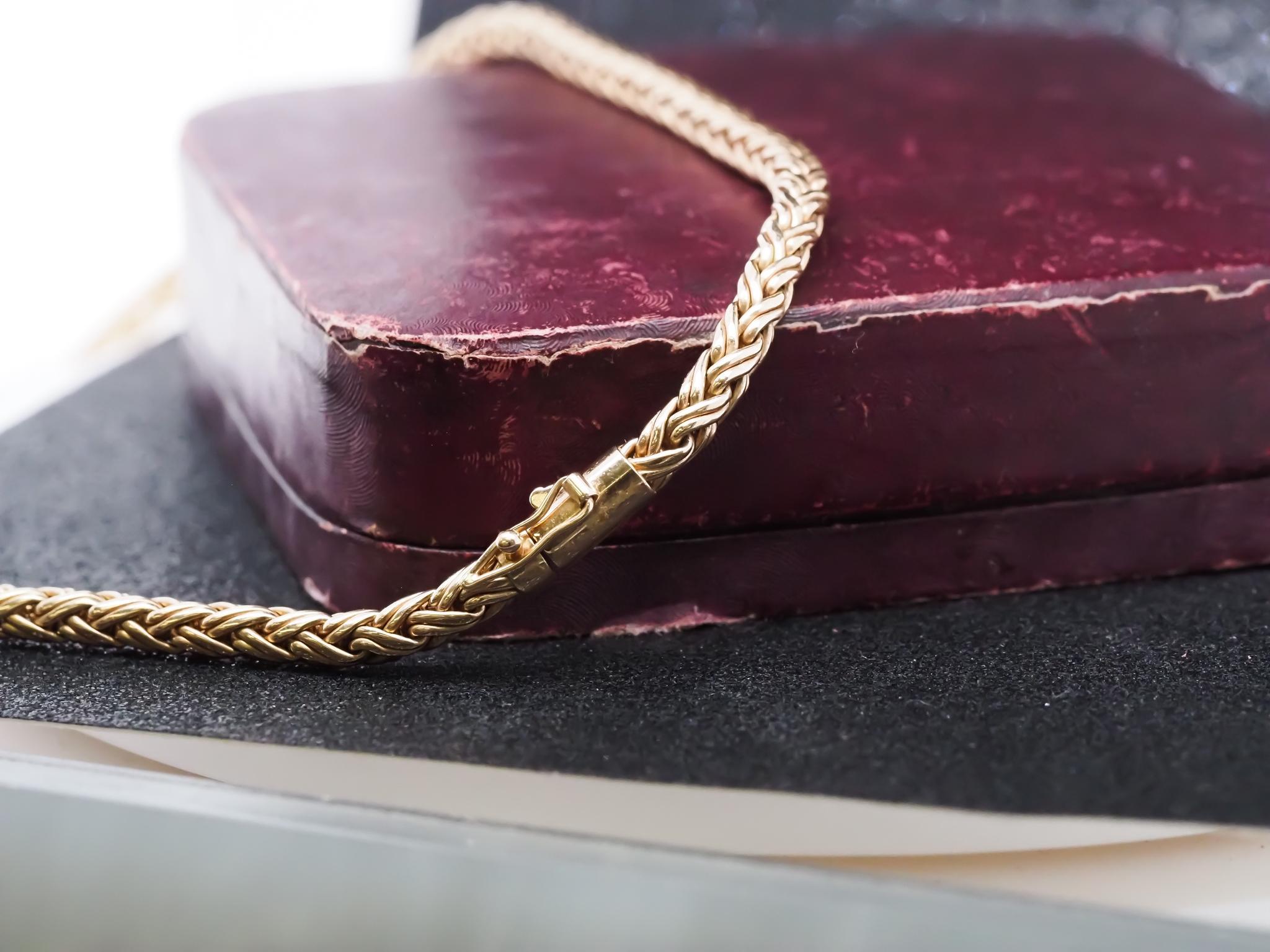 Vintage Tiffany & Co. Ensemble de colliers et de bracelets à motifs tissés Pour femmes en vente