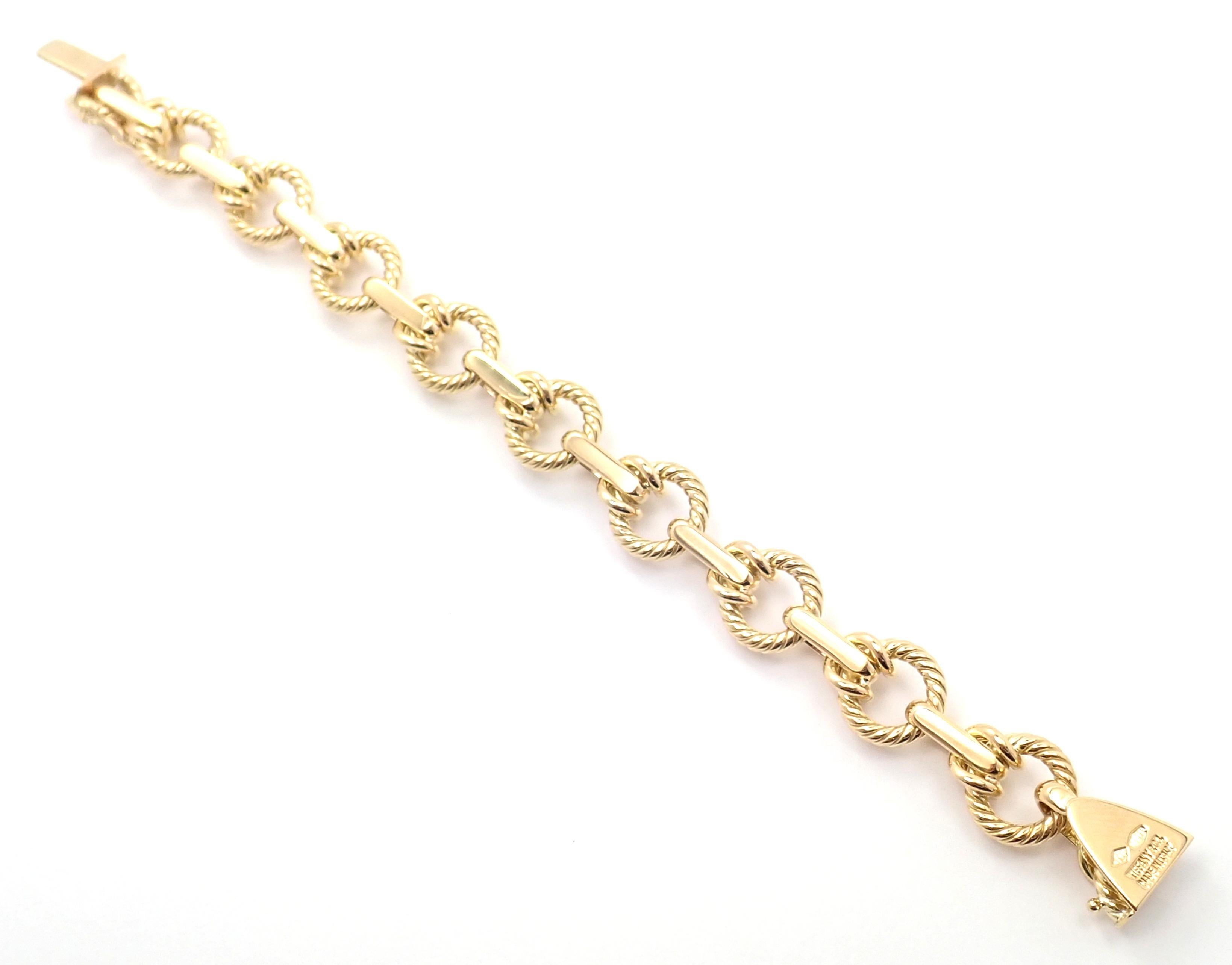 Vintage Tiffany & Co Gelbgold Gliederarmband 2