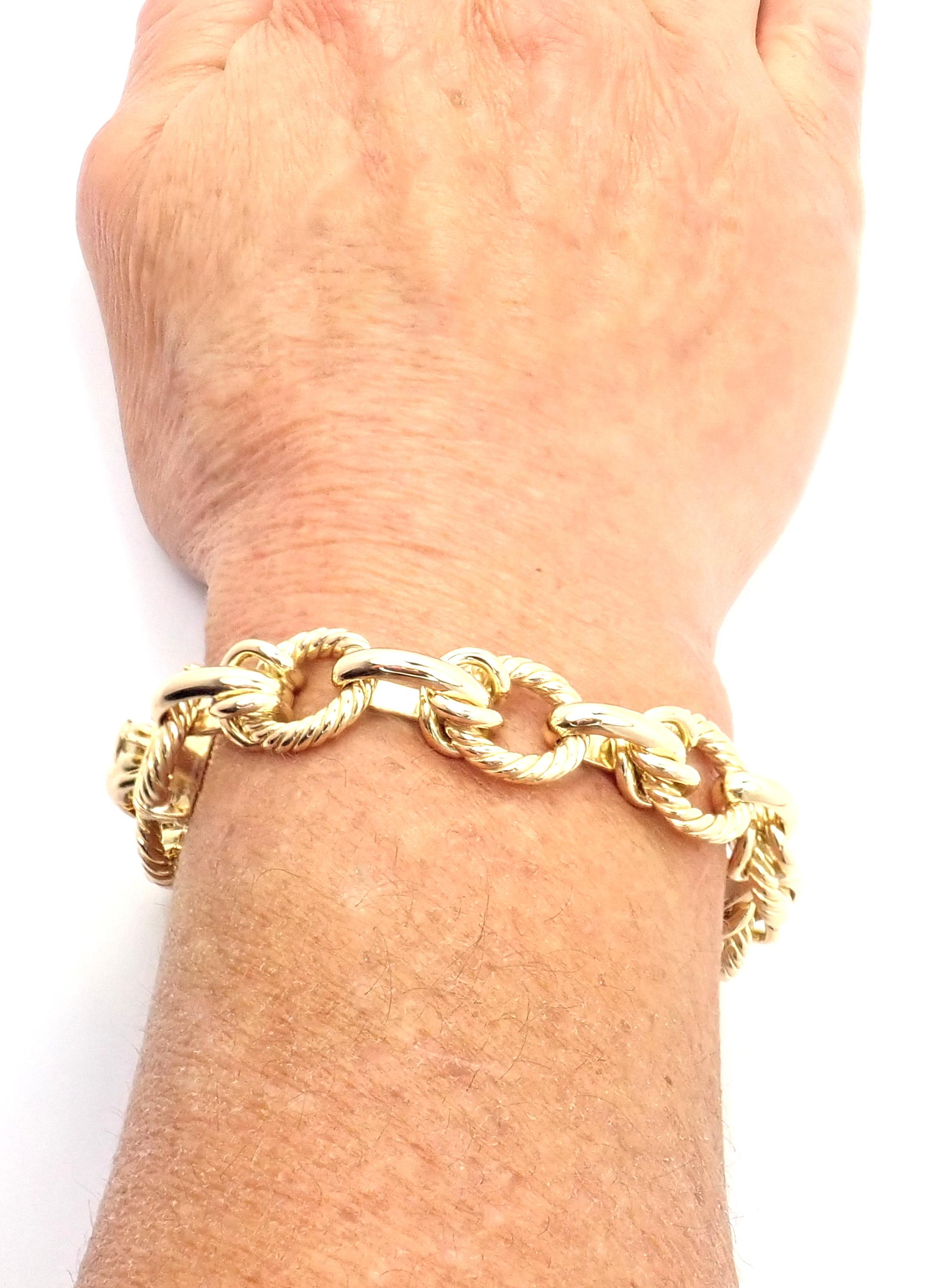 Vintage Tiffany & Co Gelbgold Gliederarmband 3