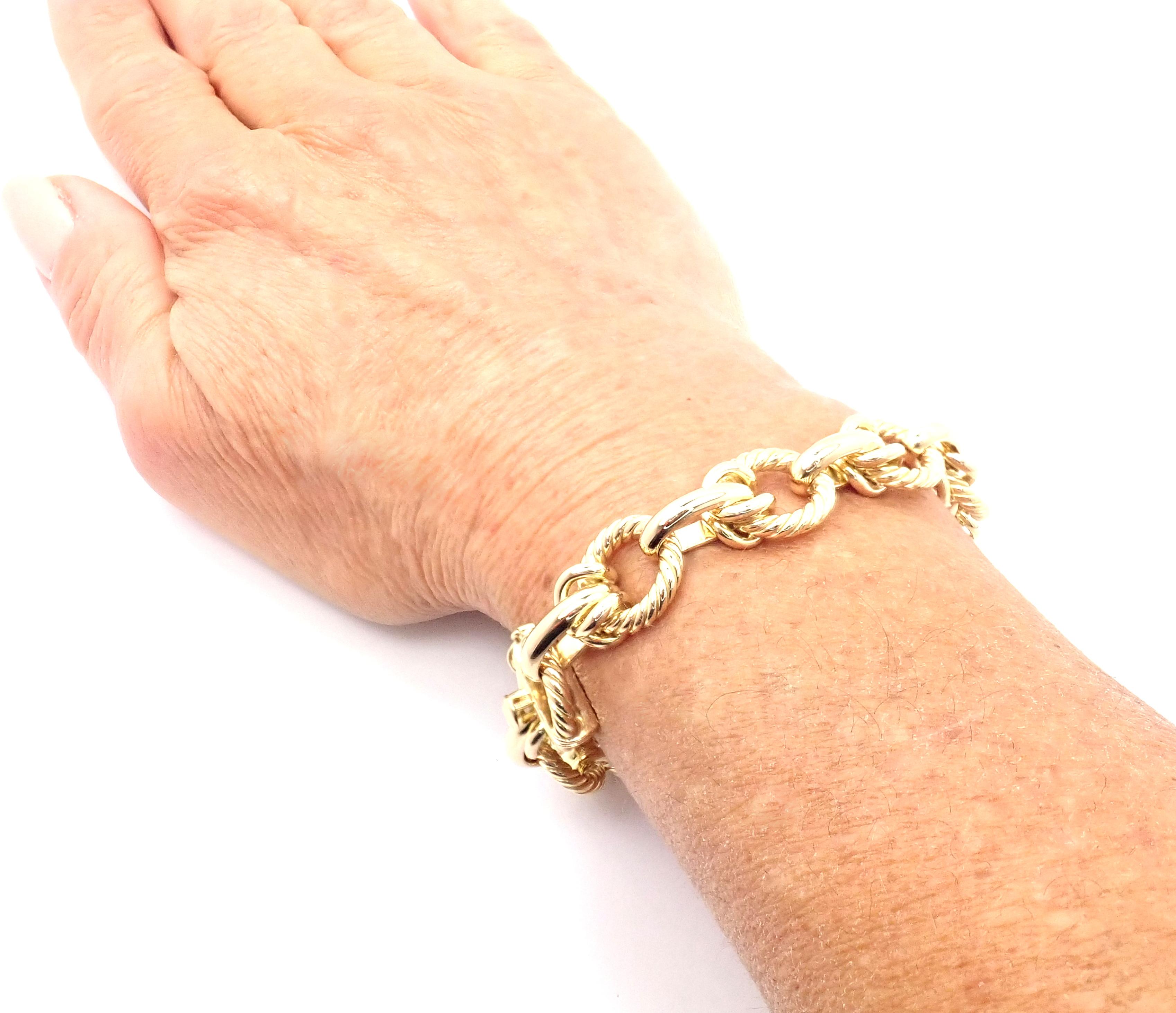 Vintage Tiffany & Co Gelbgold Gliederarmband 4