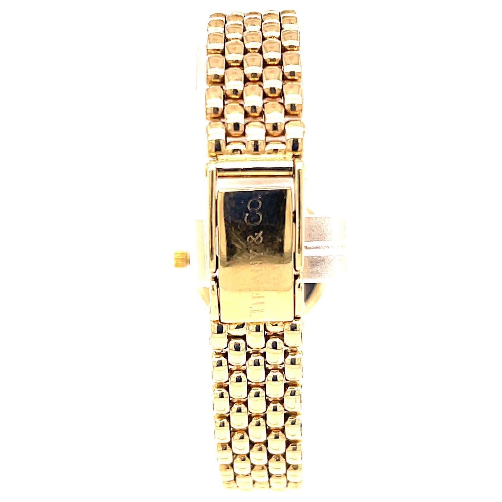 vintage gold tiffany watch