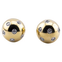 Vintage Tiffany
Company Orecchini Etoile con diamanti in oro 18 carati e platino