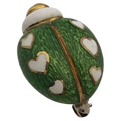 Vintage Tiffany
Company Yellow Gold and Enamel Lady Bug Pin Brooch Vintage Tiffany
Company Yellow Gold and Enamel Lady Bug Pin Brooch
