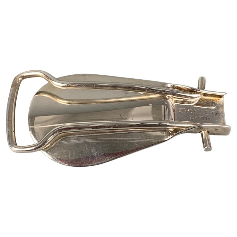 Vintage TIFFANY and CO.Sterling Silver Folding Shoe Horn at 1stDibs