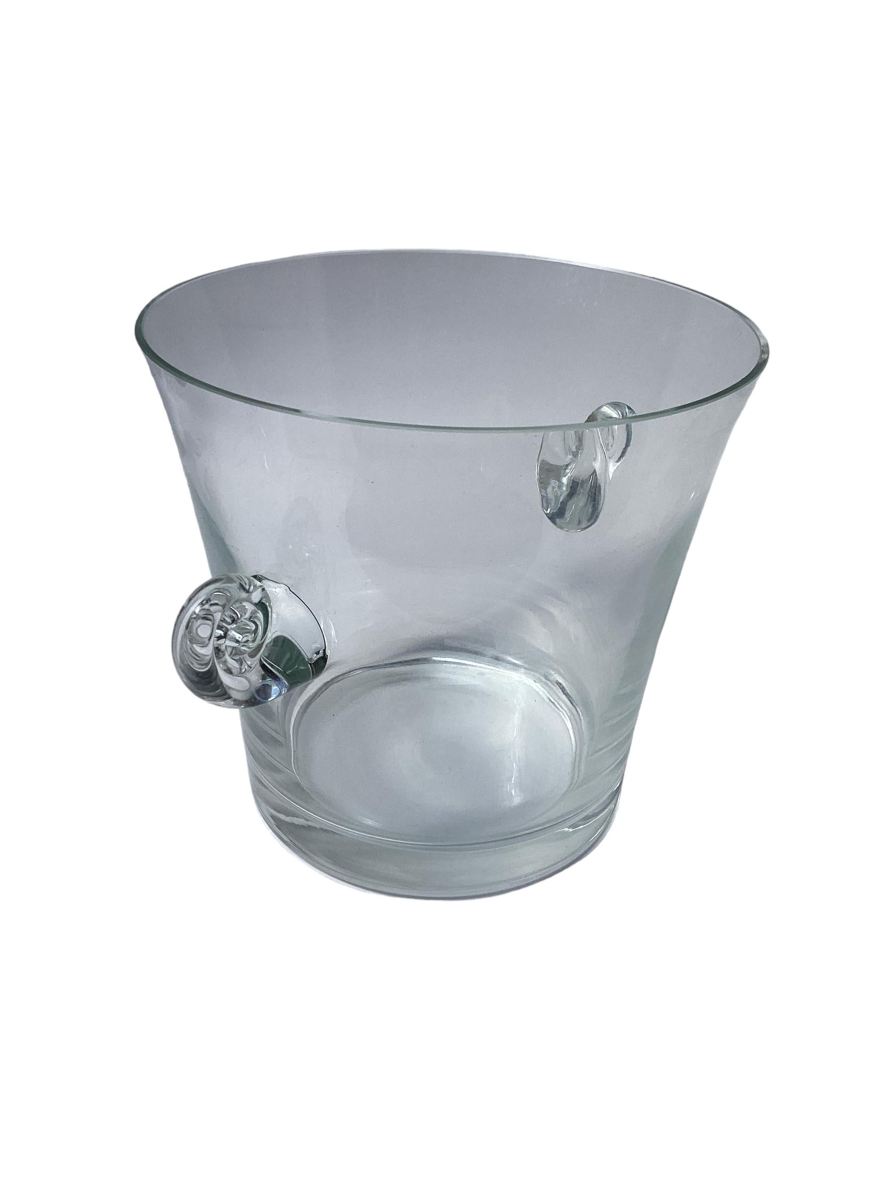 Vintage Tiffany Crystal Ice Bucket, 1960s For Sale 4