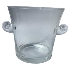 Vintage Tiffany Crystal Ice Bucket, 1960s