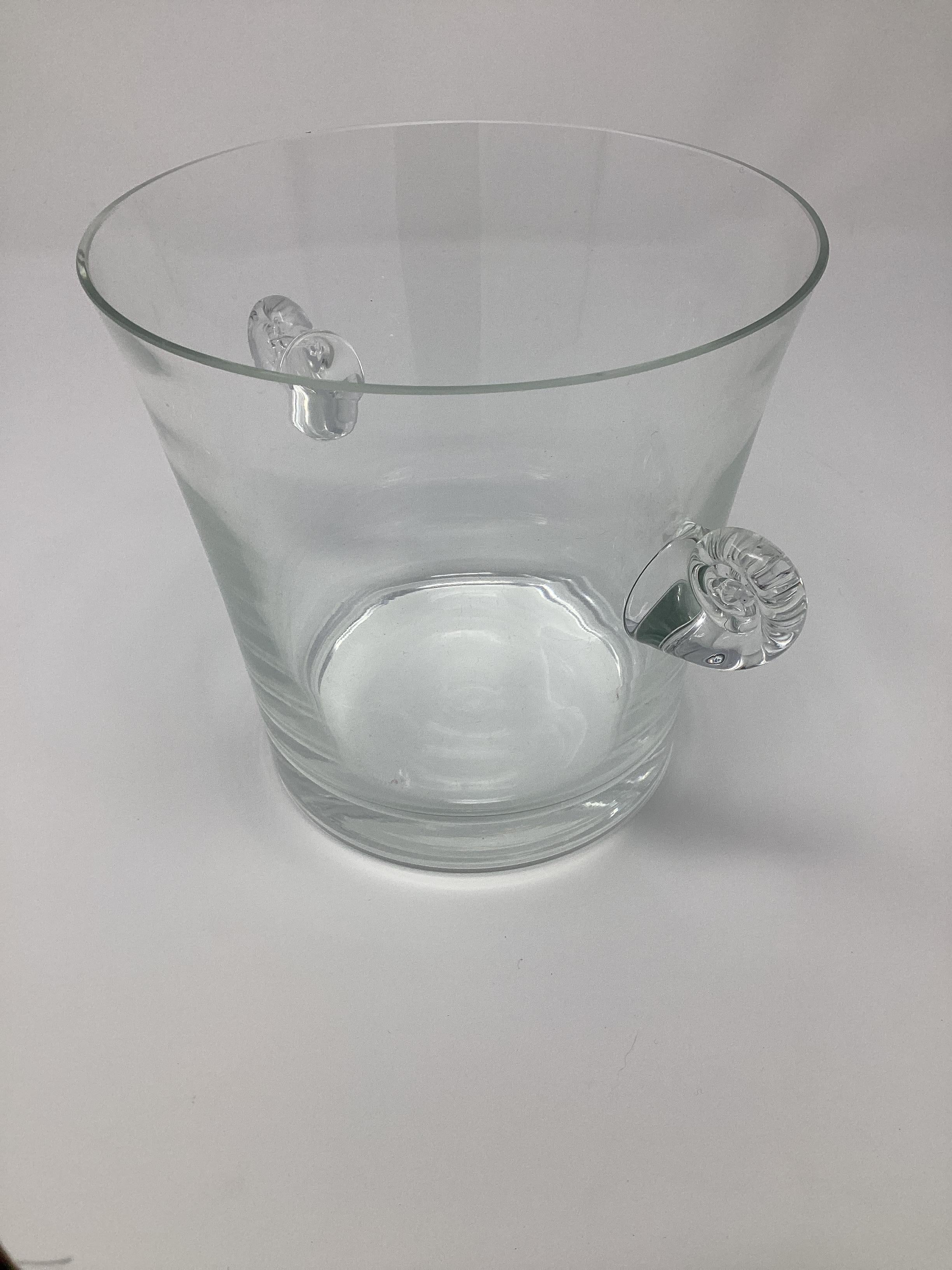 tiffany glass ice bucket