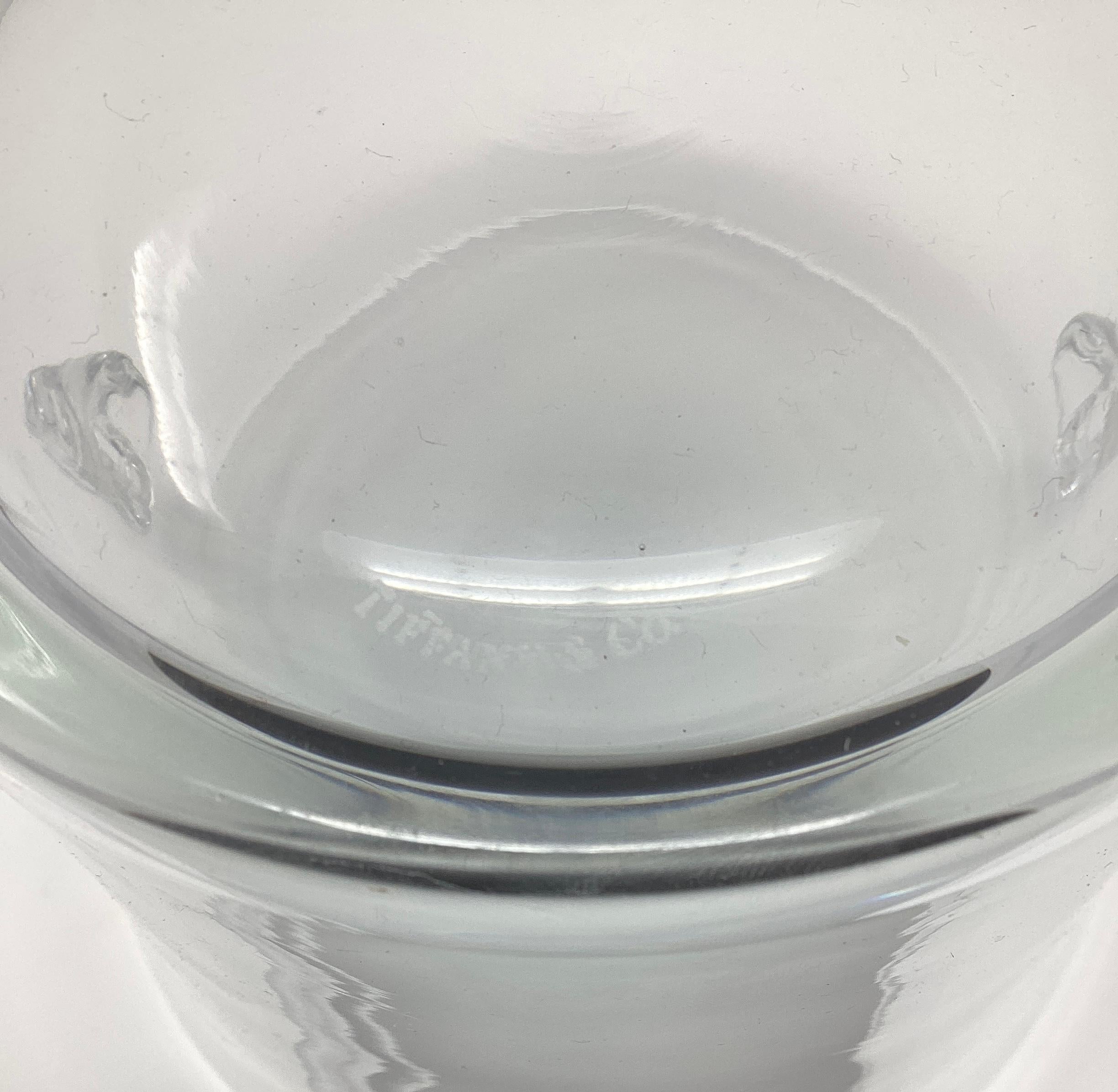 Vintage Tiffany Crystal Ice Bucket, 1960s For Sale 1