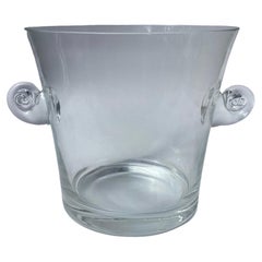 Retro Tiffany Crystal Ice Bucket, 1960s