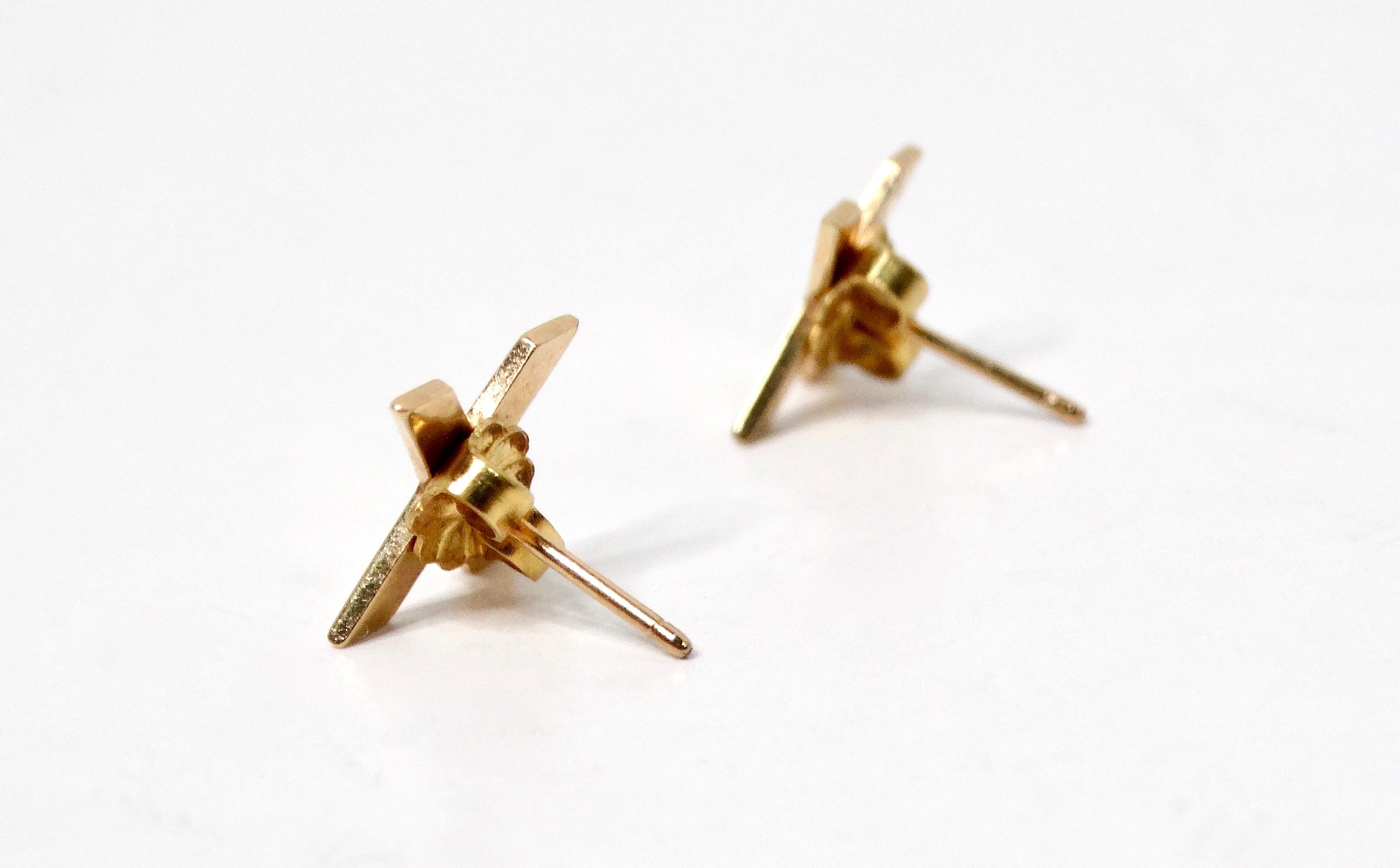 Vintage Tiffany Inspired 14k Solid Gold 