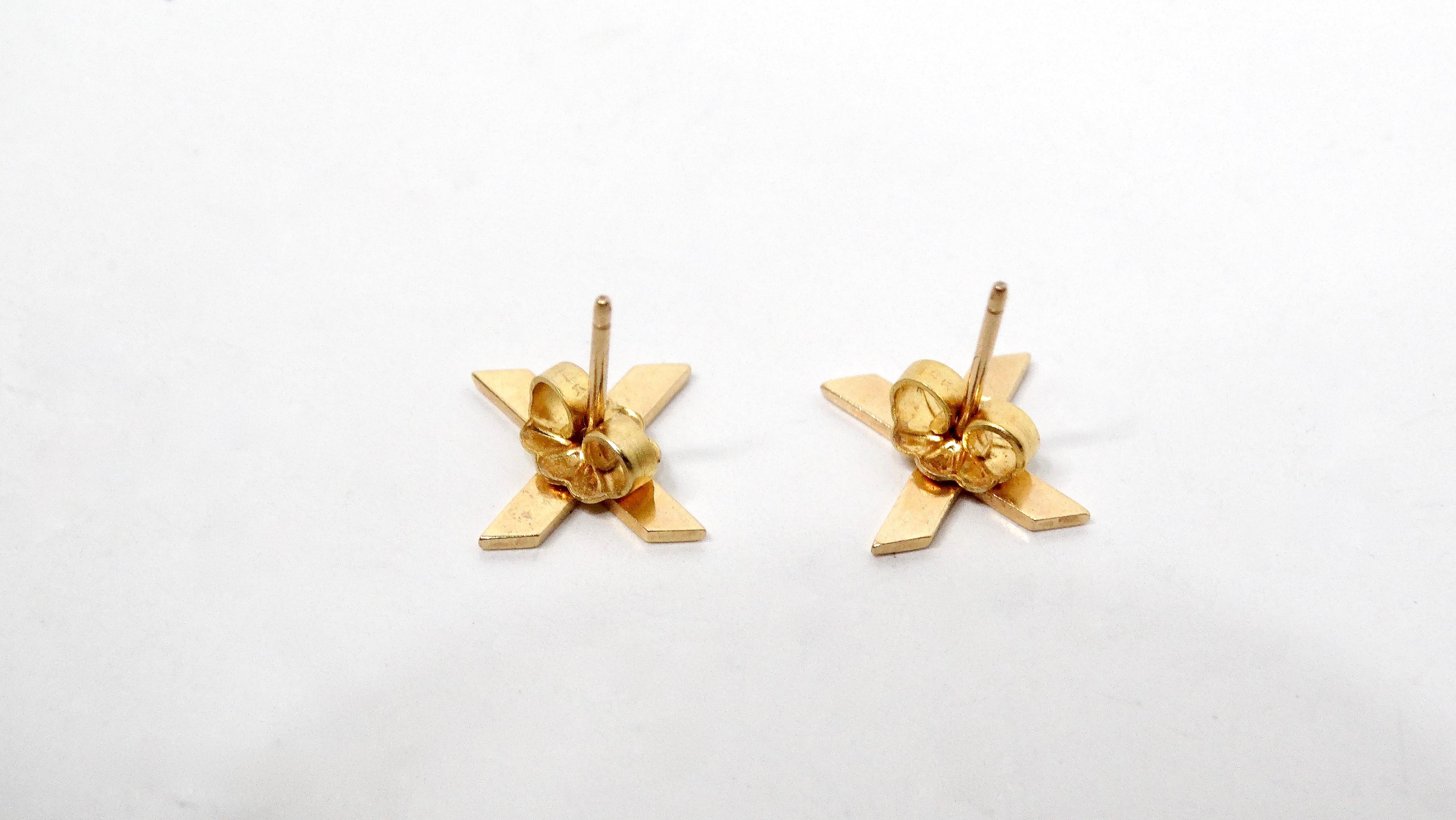 Women's or Men's Vintage Tiffany Inspired 14k Solid Gold 