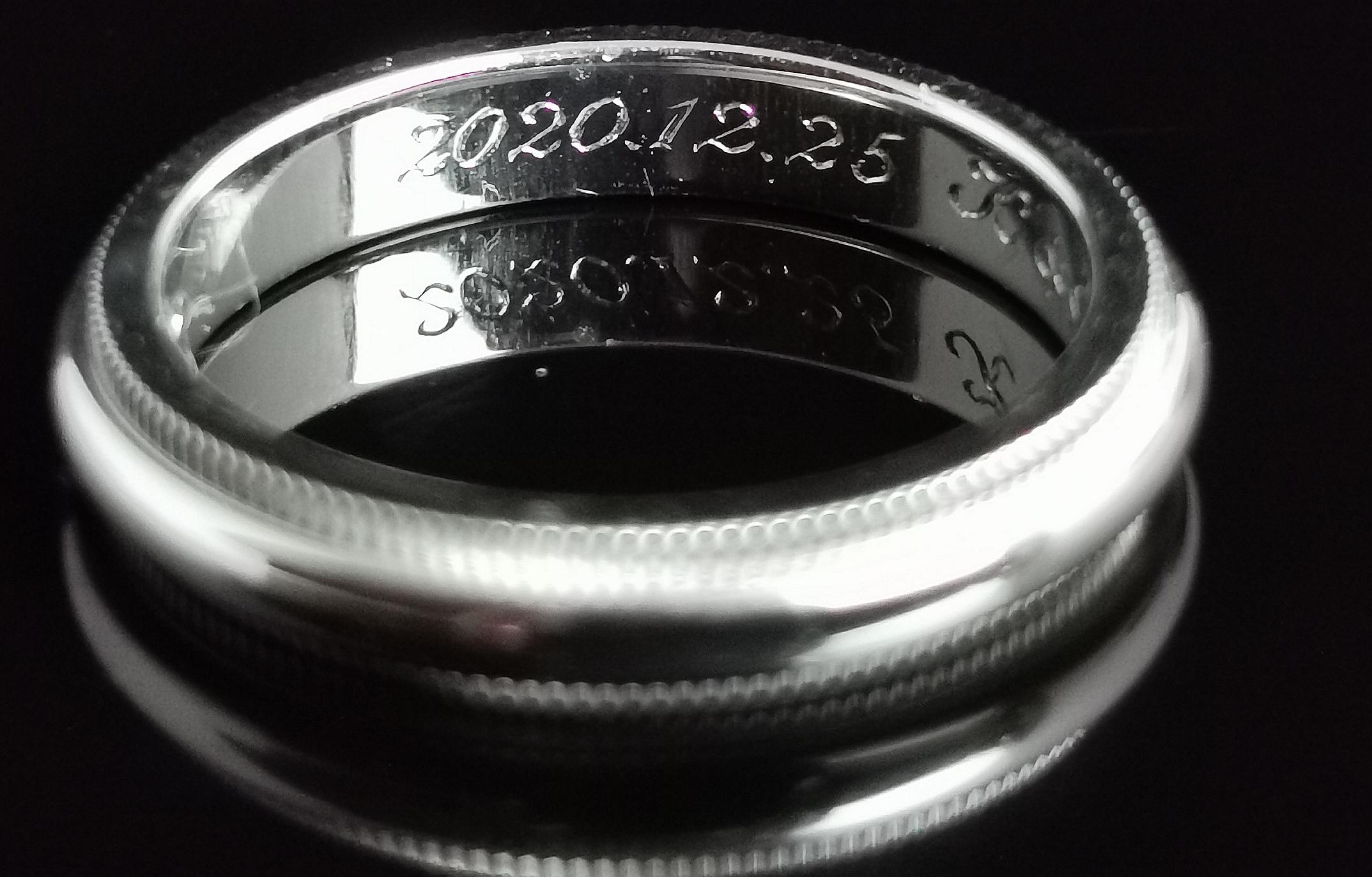 Women's Vintage Tiffany Platinum Classic Milgrain Wedding Band Ring, Diamond, Wedding