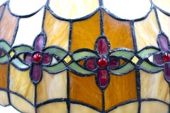 Vintage Tiffany-Style Table Lamp, Late 1950s