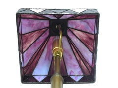 Vintage Tiffany-Style Table Lamp, Late 1950s