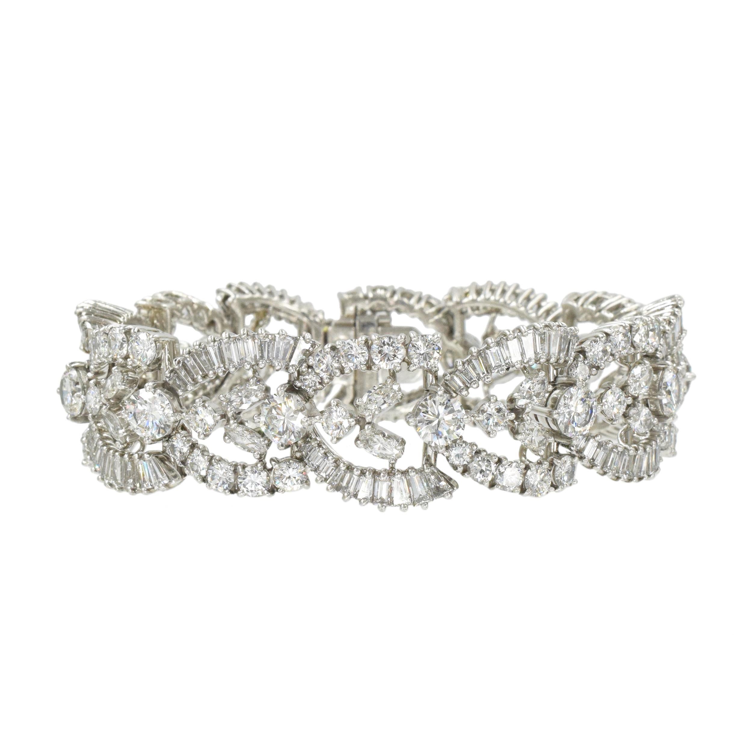 Vintage Tiffany & Co. Diamond Bracelet in Platinum 1