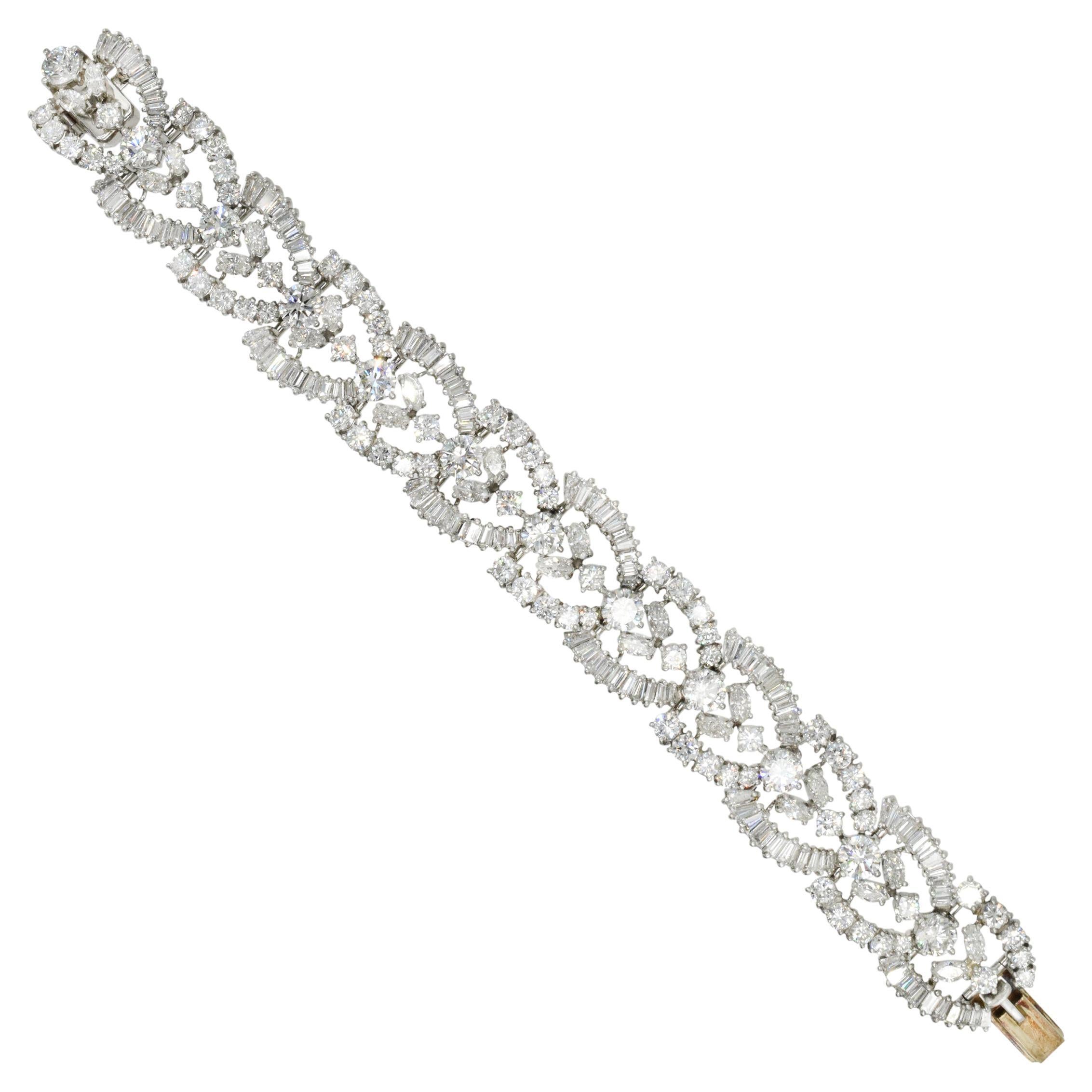 Vintage Tiffany & Co. Diamond Bracelet in Platinum