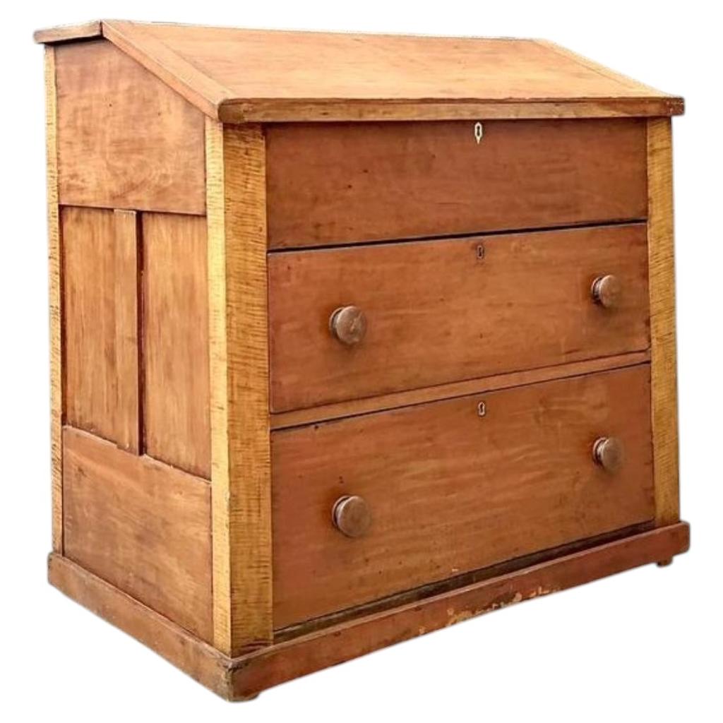 What is an old-fashioned writing desk called?