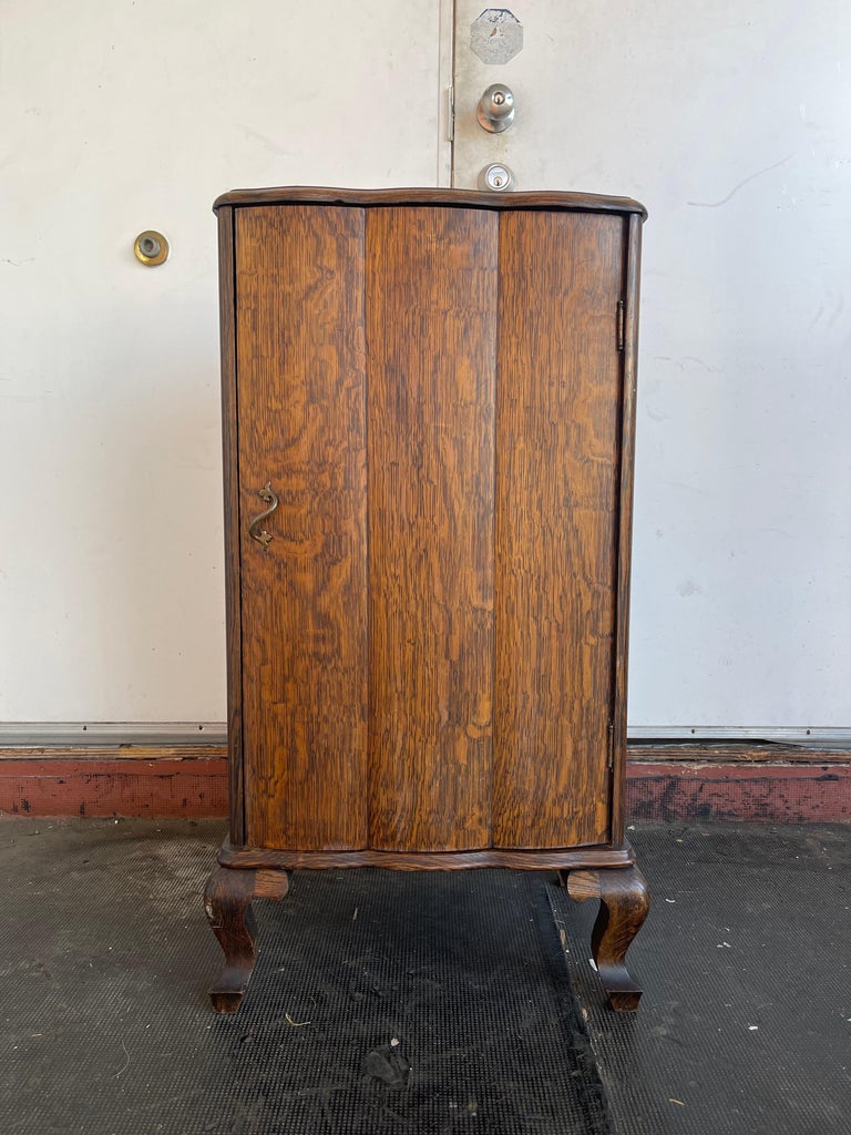 Vintage Tiger Oak Sheet Music Storage For Sale at 1stDibs