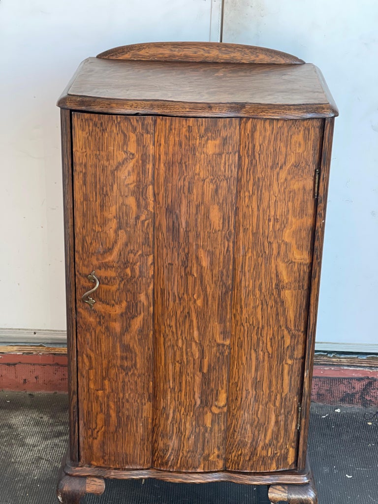 Vintage Tiger Oak Sheet Music Storage For Sale at 1stDibs