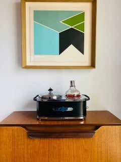 Vintage Tilso Musical Bar Set with Decanter and Ice Bucket from Japan