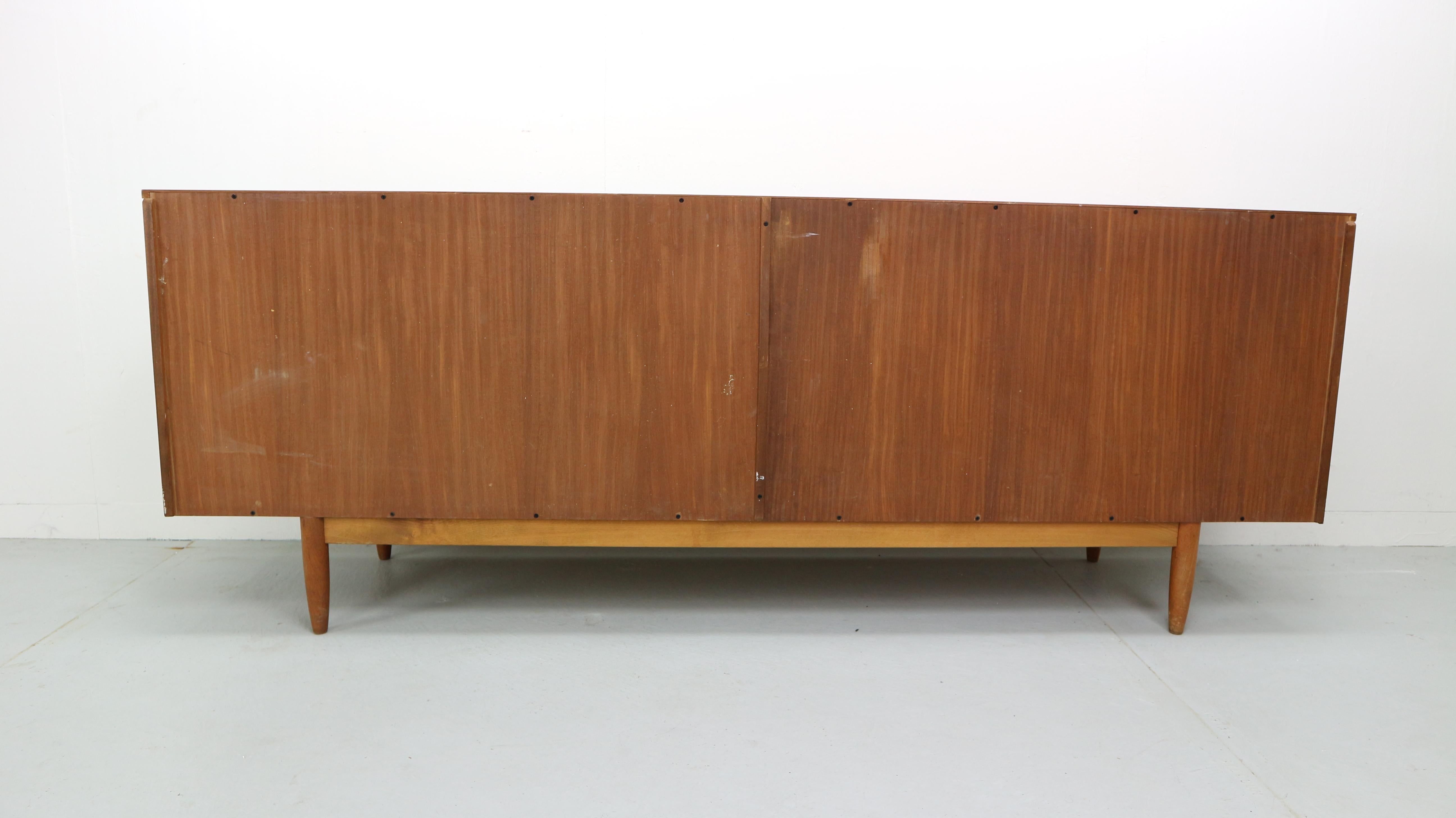 Vintage Timbour Door Sideboard for Austin Suite by Frank Guille, 1960s 9