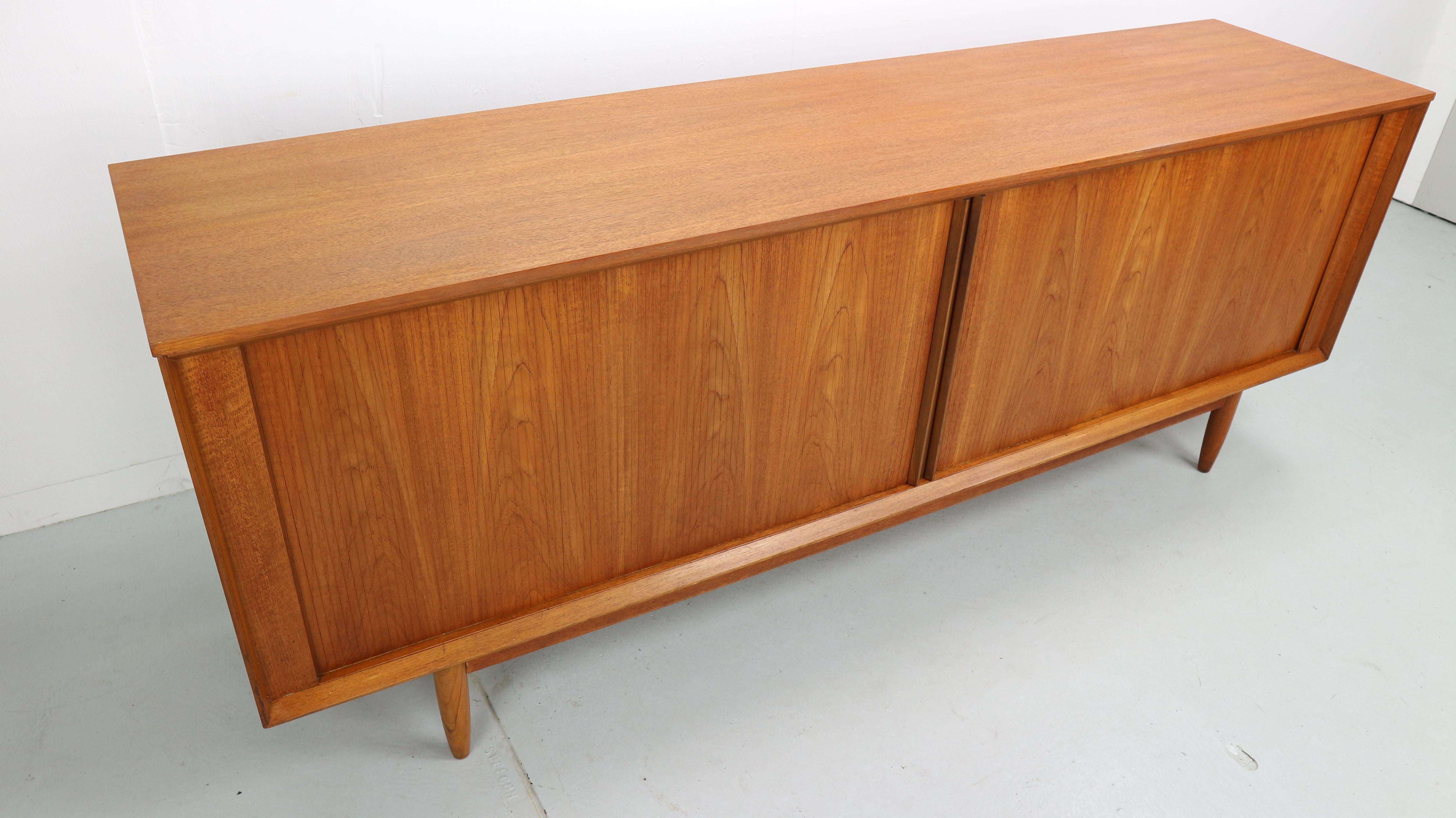 Mid-Century Modern Vintage Timbour Door Sideboard for Austin Suite by Frank Guille, 1960s