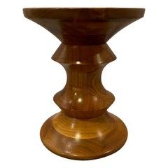 Vintage Time Life Walnut Stool