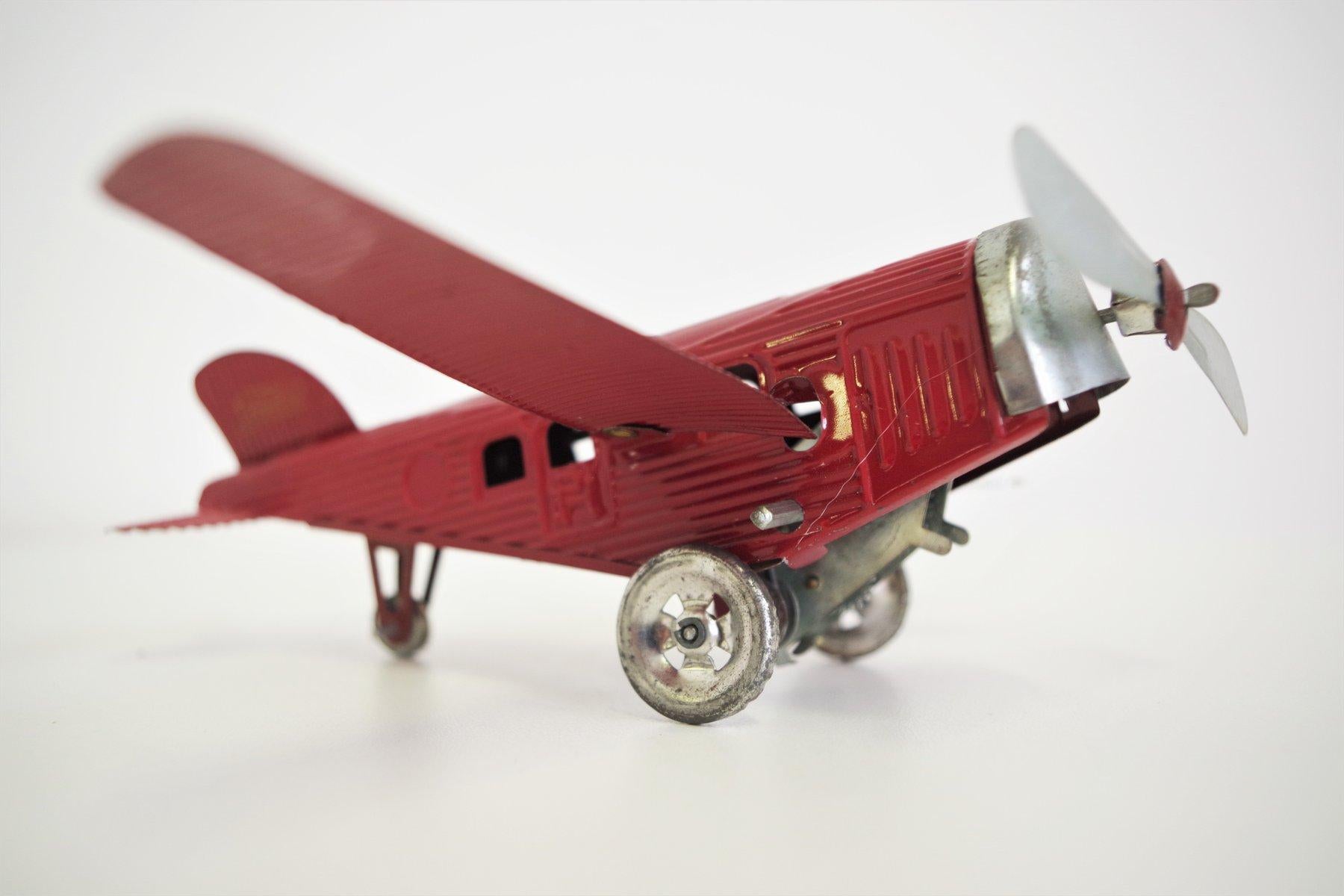 Vintage Tin Toy Car, 1990s - Retro Collectible Charm For Sale 7