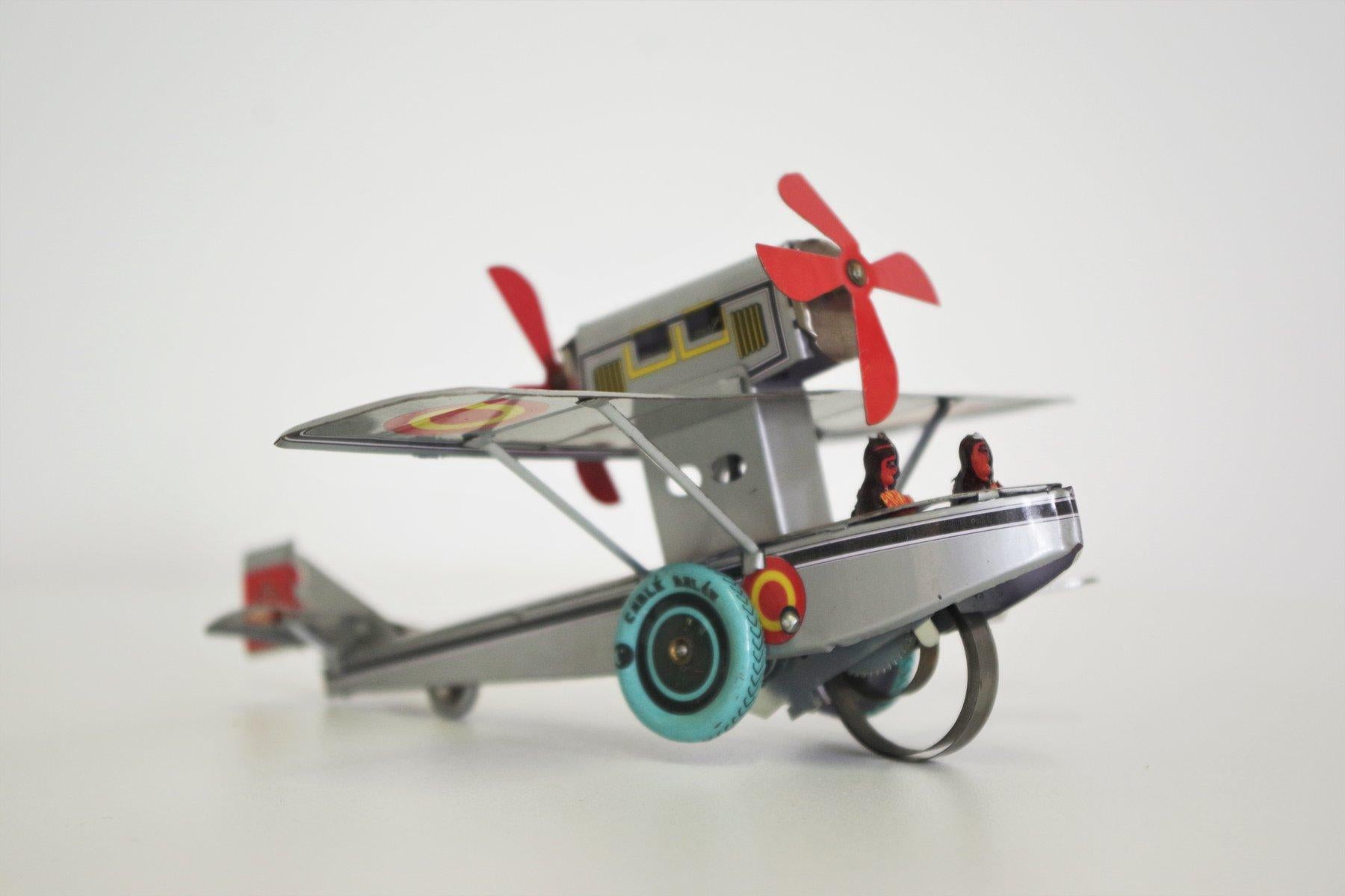 Vintage Tin Toy Car, 1990s - Retro Collectible Charm For Sale 10