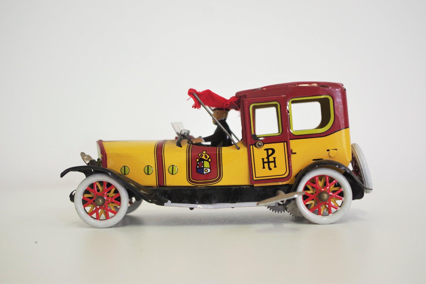 Vintage Tin Toy Car, 1990s - Retro Collectible Charm For Sale 2