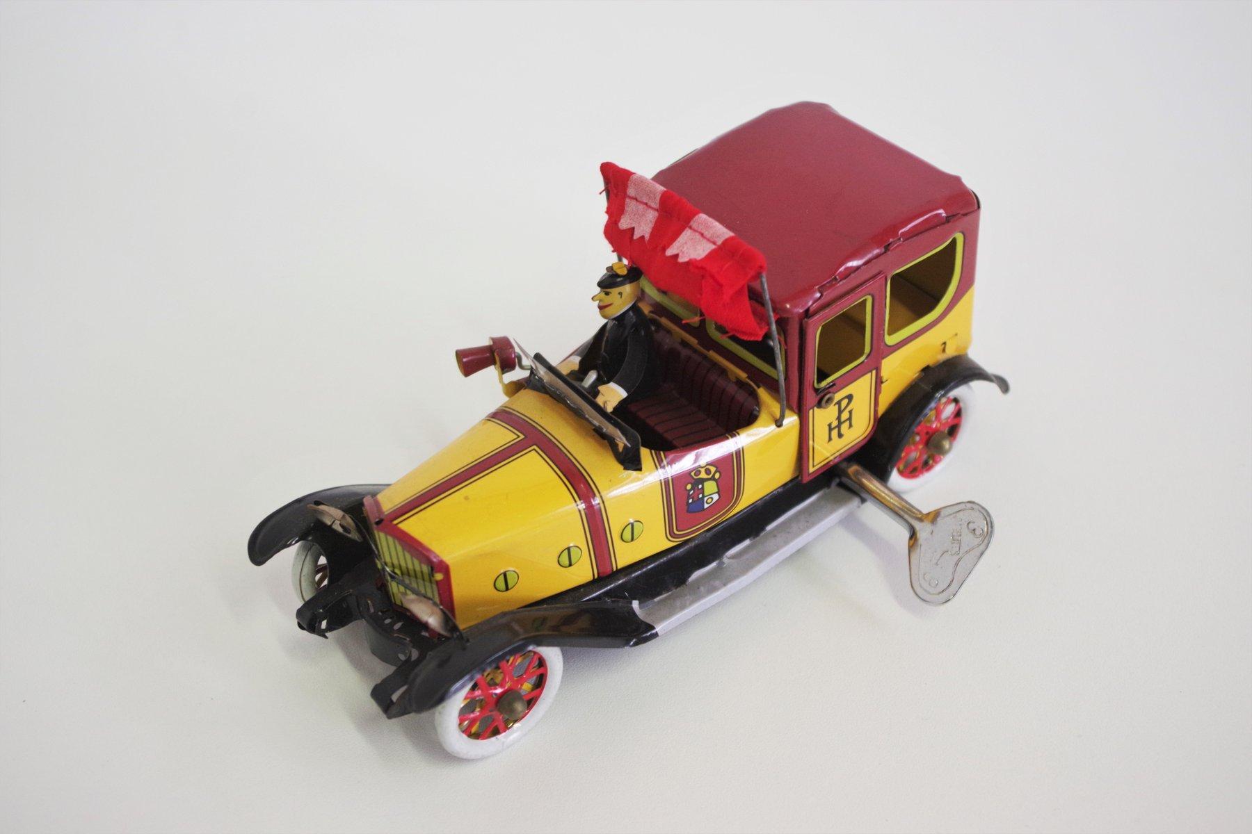 Vintage Tin Toy Car, 1990s - Retro Collectible Charm For Sale 3