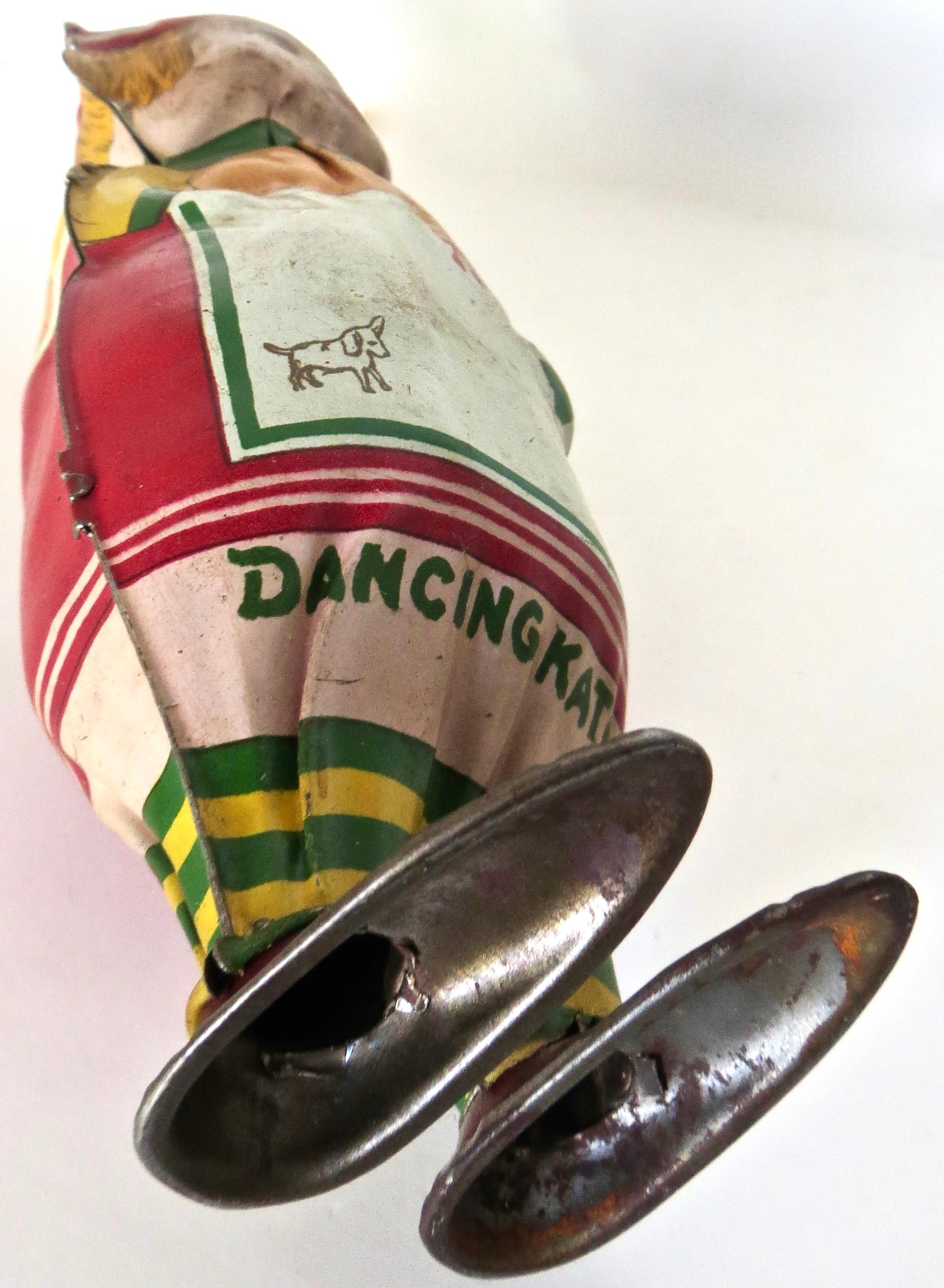 Metalwork Vintage Tin Wind Up Toy by Lindstrom, 