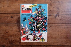 Vintage Tintin Magazine No. 532 New Year Issue 1959 Illustrated Comic - 2C77