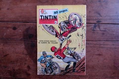 Vintage Tintin Magazine No. 536 January 1959 Illustrated Comic Journal - 2C79