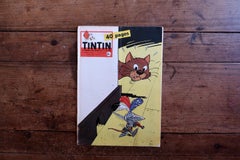 Vintage Tintin Magazine No. 553 May 1959 French Comic Journal Hergé Era - 2C63