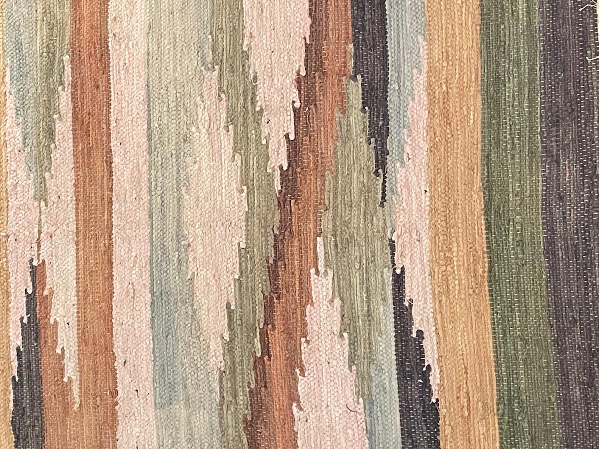 Carpet in good condition, never used, from the factory's old warehouse. Each rug is woven by skilled artisans who pour their knowledge and passion into each piece. The craft of carpet weaving is a centuries-old tradition that is proudly carried on