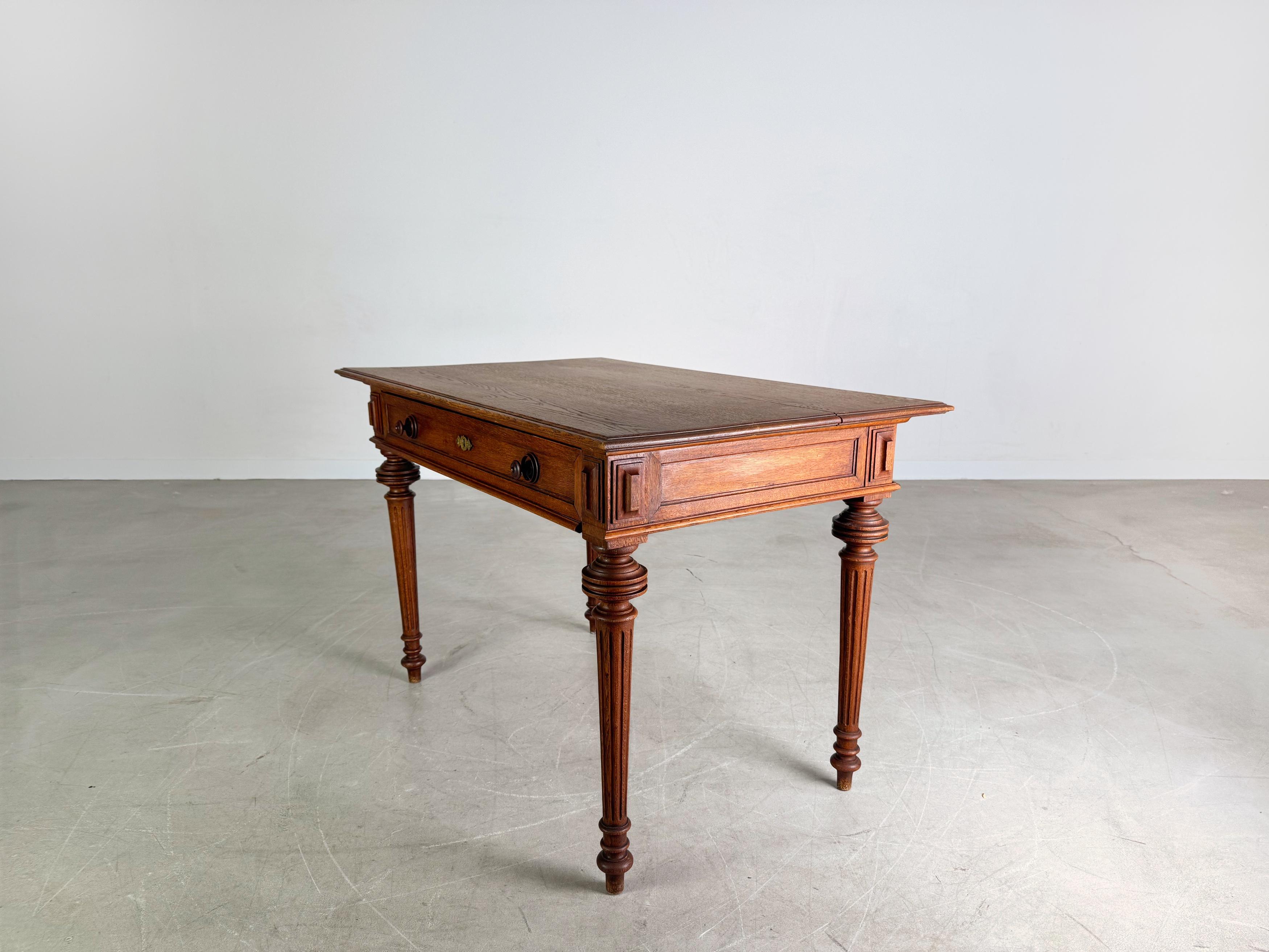 Sconosciuto Vintage Tisch Jugendstil antik Küchentisch Esstisch Bauerntisch in vendita