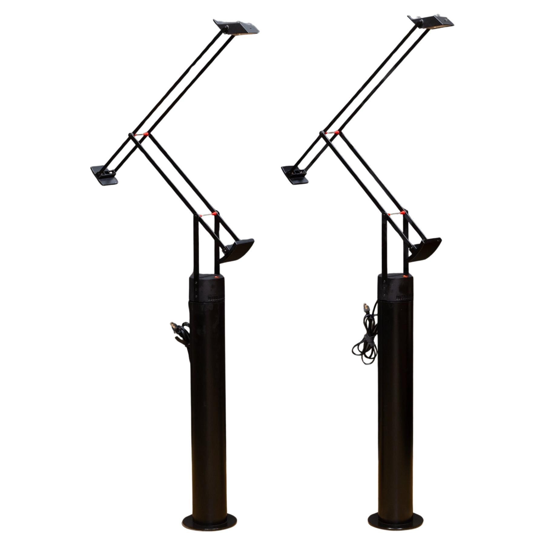 Vintage Tizio Classic Floor Lamps by Richard Sapper for Artemide c.1972-1989