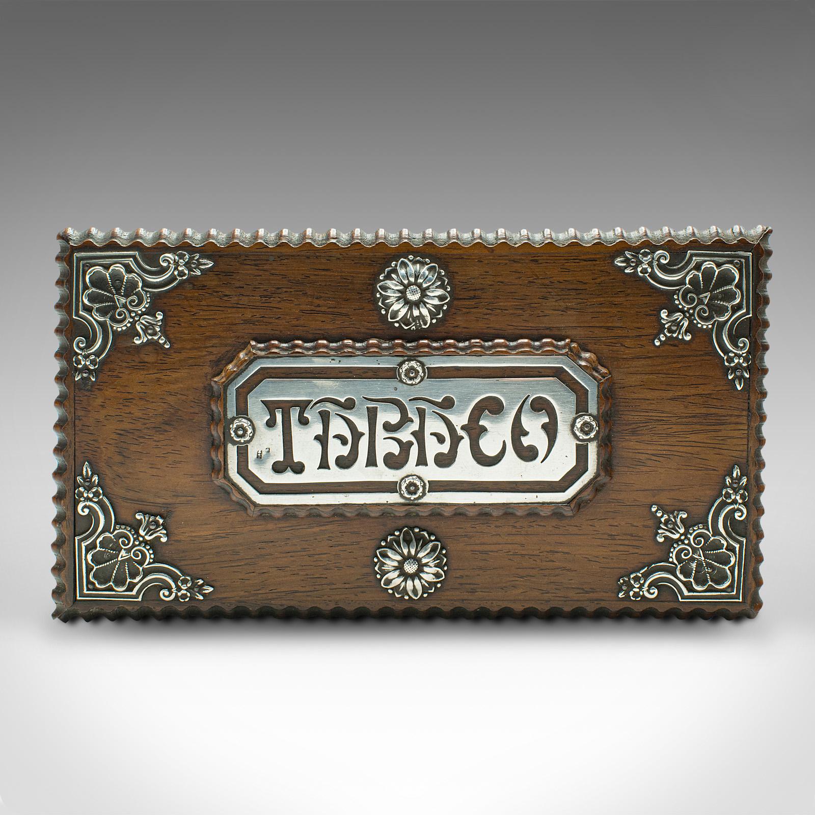 Boîte à tabac portugaise, bois de citronnier, c. 1940 en vente 1