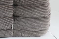Vintage Togo ligne Roset Sofa mit 2 Sitzmöbeln von Michel Ducaroy