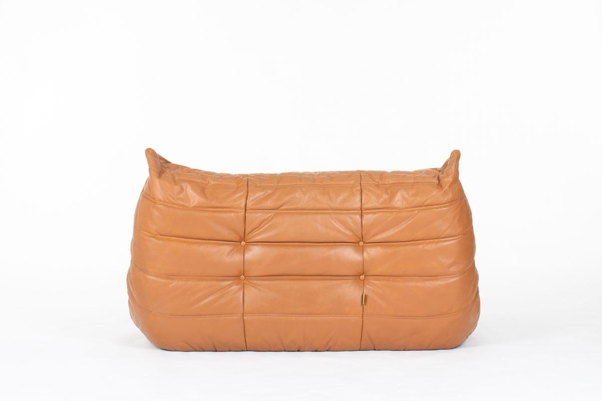 Canapé vintage Togo par Michel Ducaroy pour Ligne Roset, 1970 Bon état - En vente à JASSANS-RIOTTIER, FR