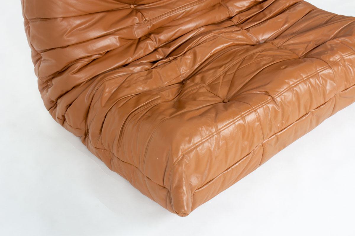 20ième siècle Canapé vintage Togo par Michel Ducaroy pour Ligne Roset, 1970 en vente