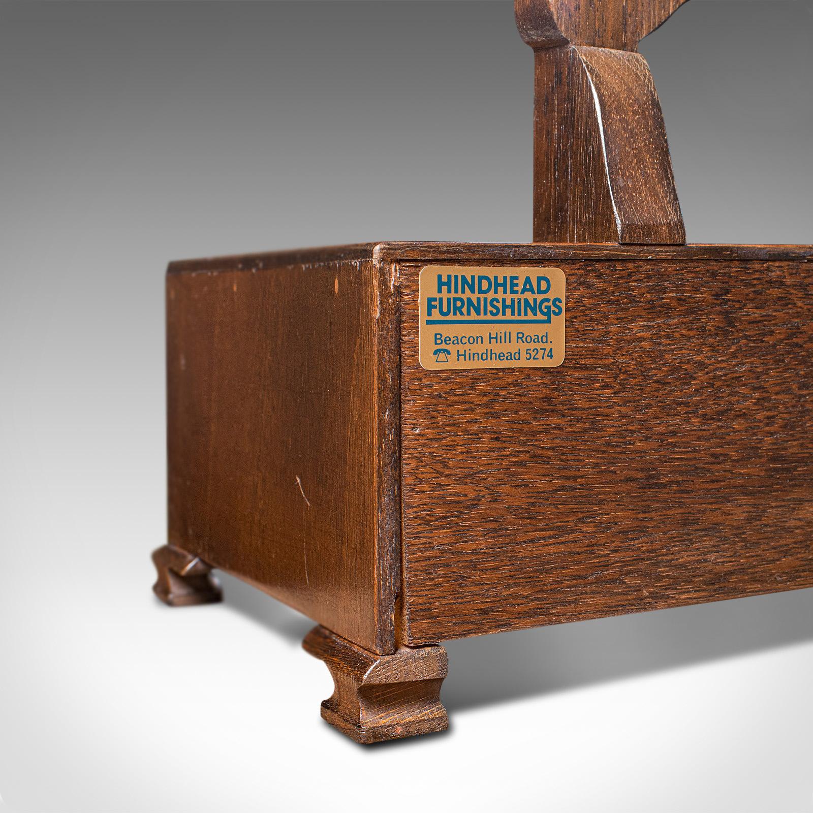 Specchio da toilette vintage, inglese, mogano, piedistallo, fine del XX secolo, revival georgiano in vendita 7