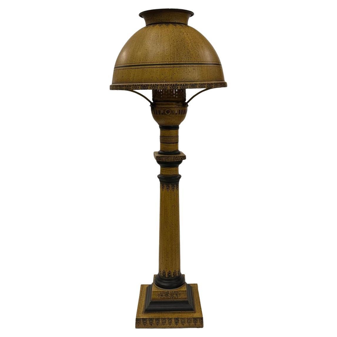 Vintage Tole Lamp im Angebot