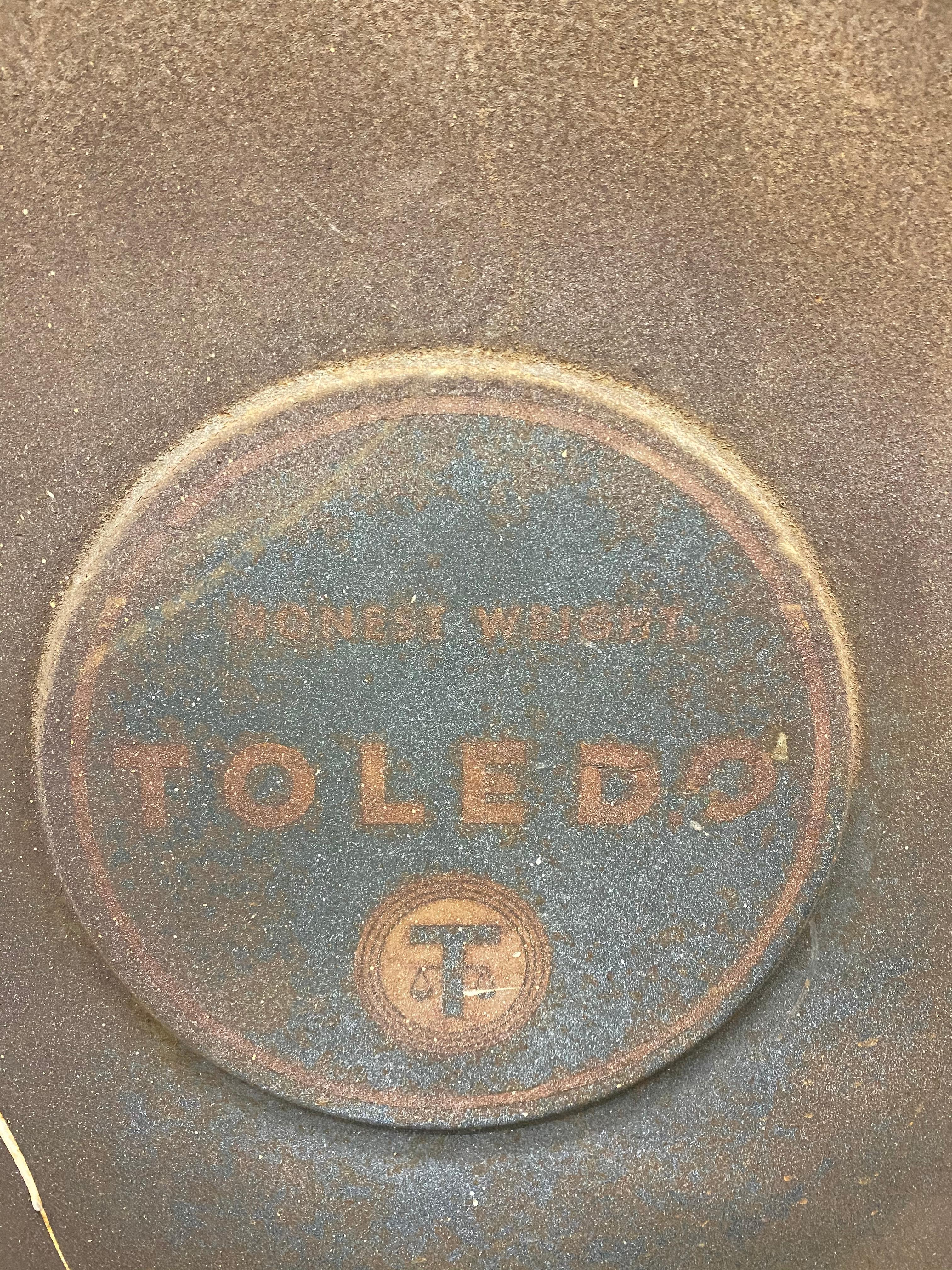 Iron Vintage Toledo Scale Top